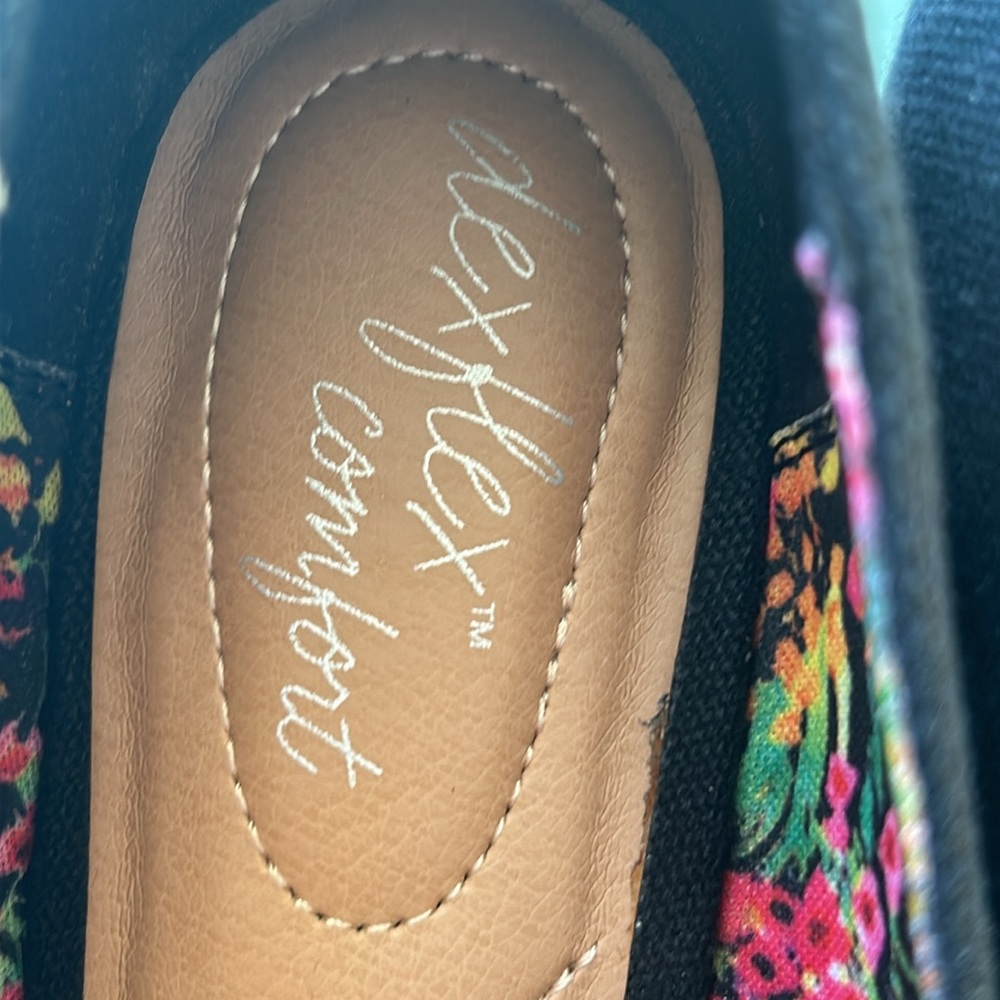 Dexflex Comfort Caitlyn Comfort Wedge Sandals Sz 8W - Picture 5 of 14